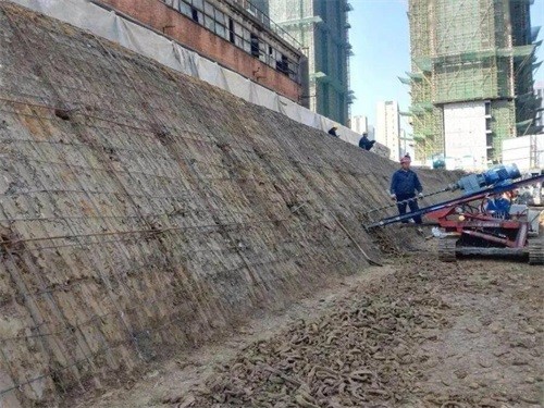 向阳建筑边坡支护